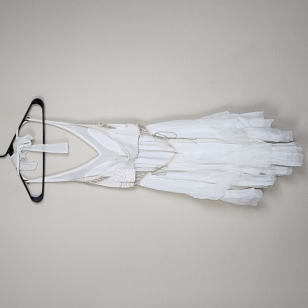 Free People Lace Up Bridal Dress - Picture 3 of 14